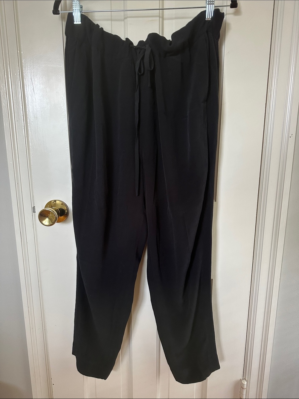 KATE SPADE Black Drawstring Pant